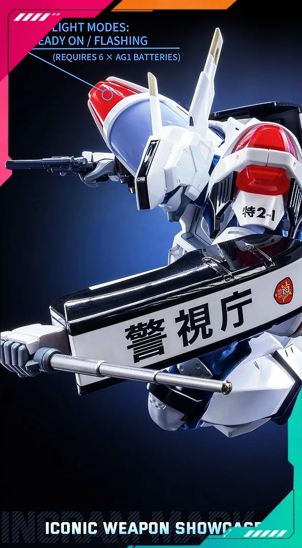 MoShow Toys × Genco HMA Wonderway "Zoids x Patlabor" Ingram MARK-III - Image 9