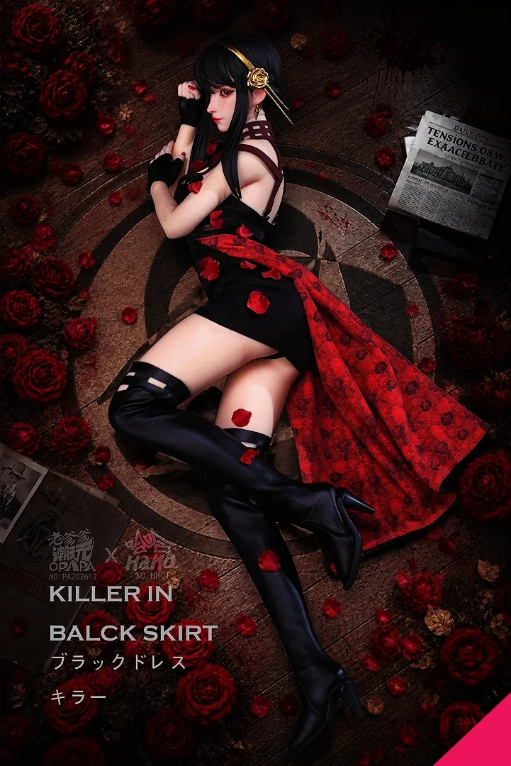 OPAPA TOYS X HaHa Studio PA202612 HH01 1/6th scale Killer In Black Skirt