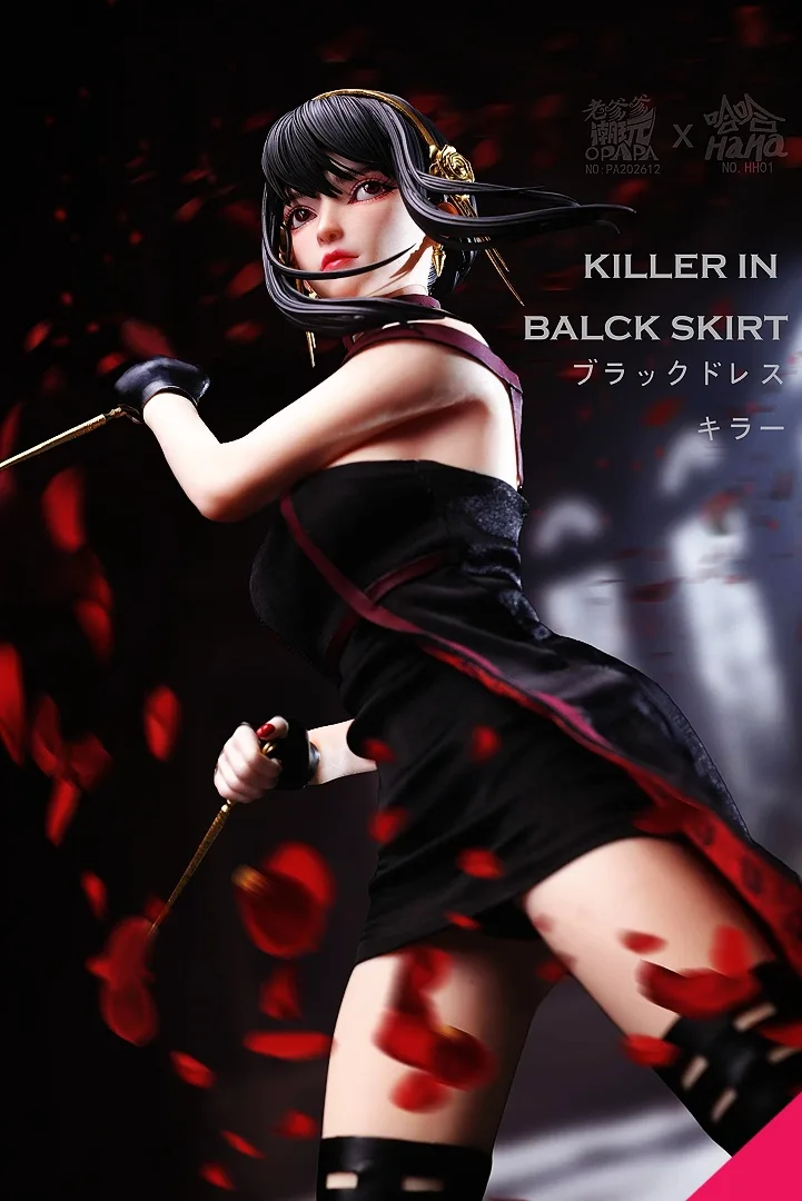 OPAPA TOYS X HaHa Studio PA202612 HH01 1/6th scale Killer In Black Skirt - Image 4