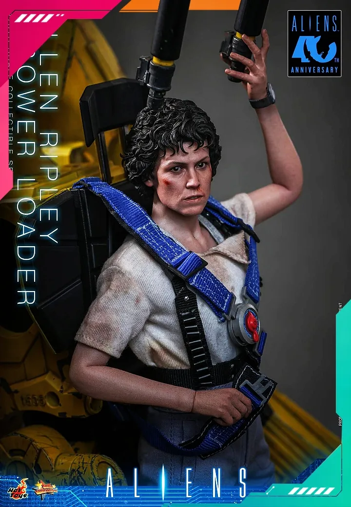 Hot Toys MMS923 Aliens - 1/6th Scale Ellen Ripley And Power Loader Collectible Set - Image 3