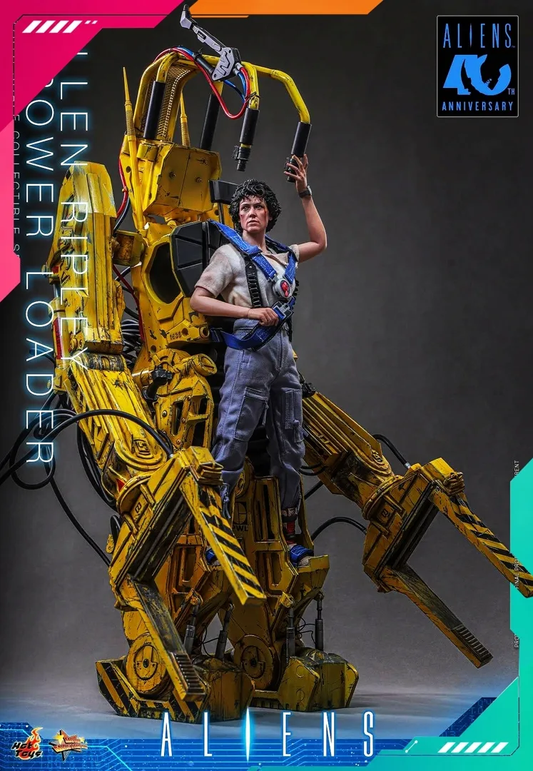Hot Toys MMS923 Aliens - 1/6th Scale Ellen Ripley And Power Loader Collectible Set - Image 7