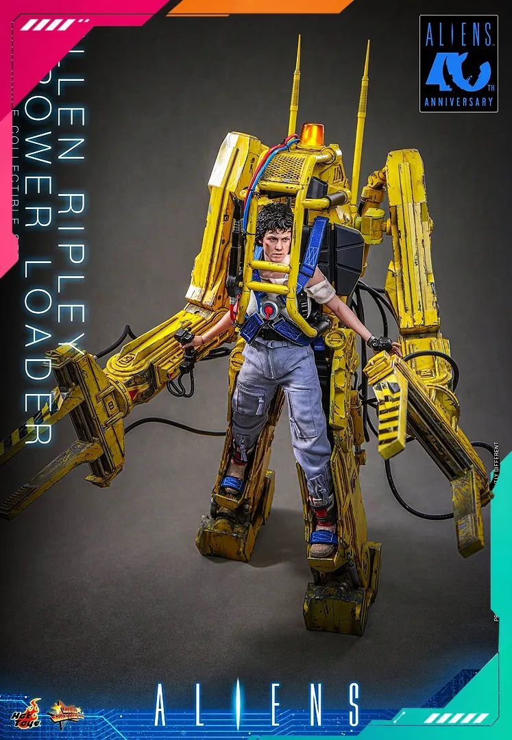 Hot Toys MMS923 Aliens - 1/6th Scale Ellen Ripley And Power Loader Collectible Set - Image 12