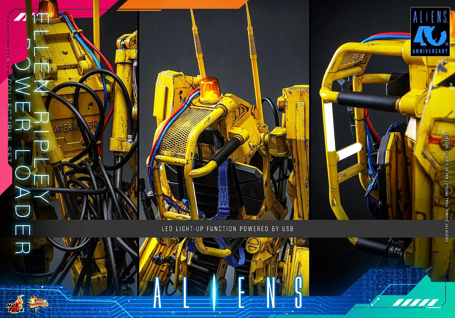 Hot Toys MMS923 Aliens - 1/6th Scale Ellen Ripley And Power Loader Collectible Set - Image 17