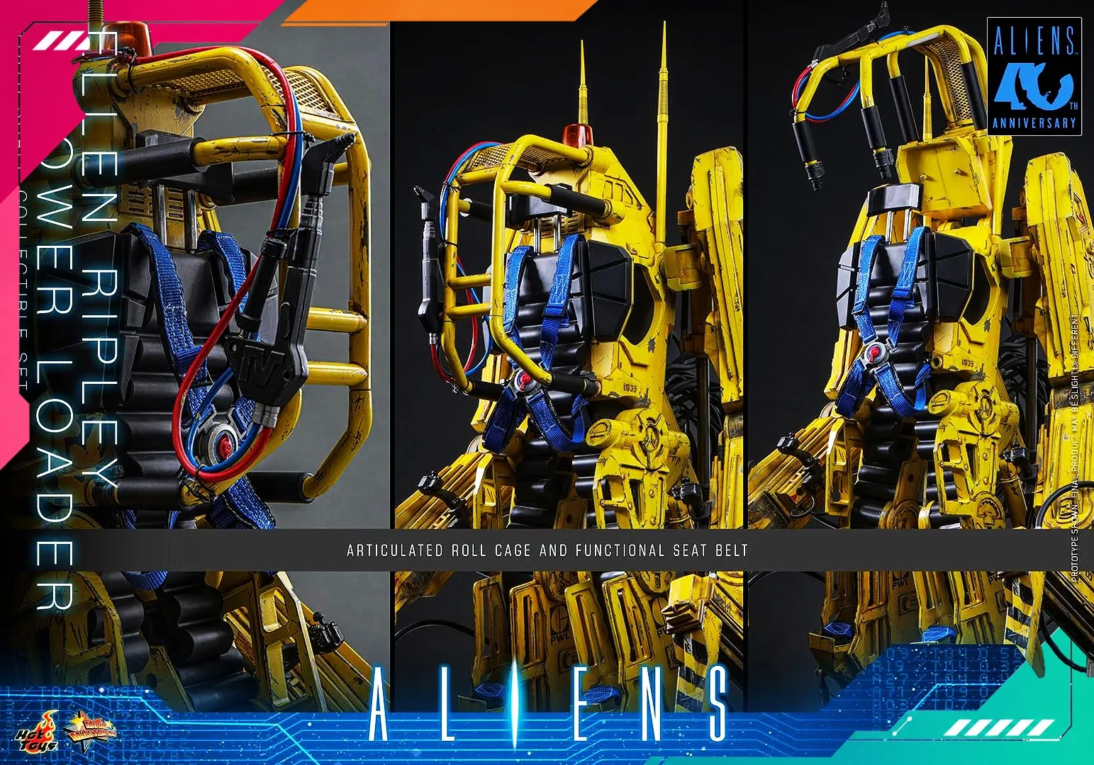 Hot Toys MMS923 Aliens - 1/6th Scale Ellen Ripley And Power Loader Collectible Set - Image 20