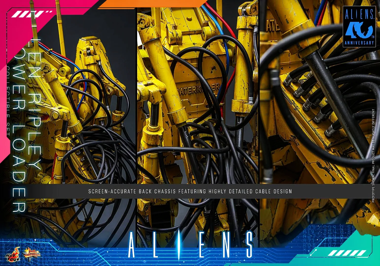Hot Toys MMS923 Aliens - 1/6th Scale Ellen Ripley And Power Loader Collectible Set - Image 22