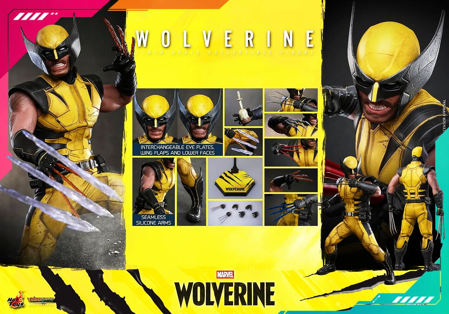 Hot Toys VGM91 Marvel’S Wolverine - 1/6th Scale Wolverine Collectible Figure - Image 17