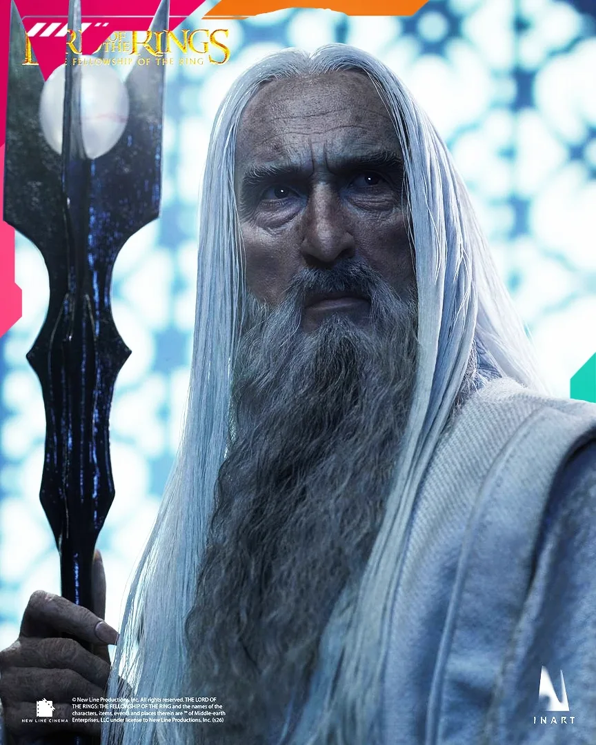 INART AGA041 1/6th scale The Lord of the Rings: The Fellowship of the Ring - Saruman Collectible Figure