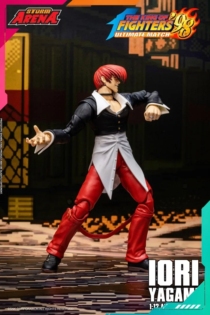 Storm Collectibles Storm Arena KFSA04 1/12th scale King of Fighter 98"UM - Iori Yagami Action Figure - Image 6