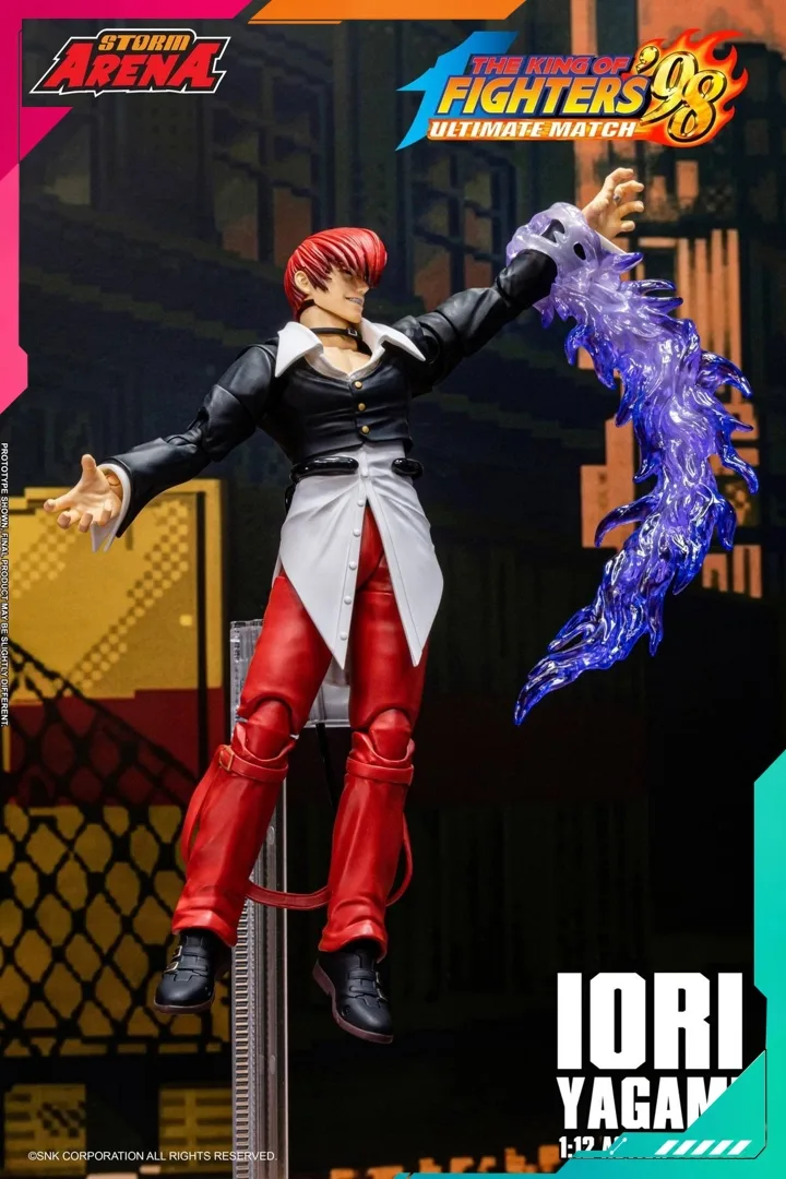 Storm Collectibles Storm Arena KFSA04 1/12th scale King of Fighter 98"UM - Iori Yagami Action Figure - Image 7