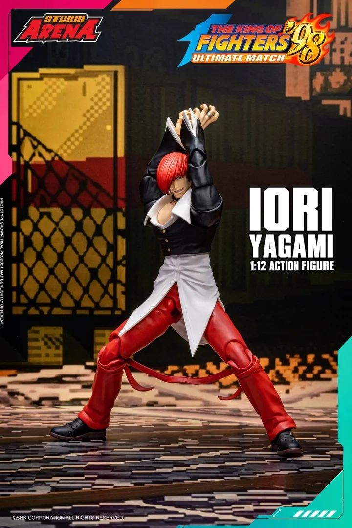 Storm Collectibles Storm Arena KFSA04 1/12th scale King of Fighter 98"UM - Iori Yagami Action Figure - Image 8