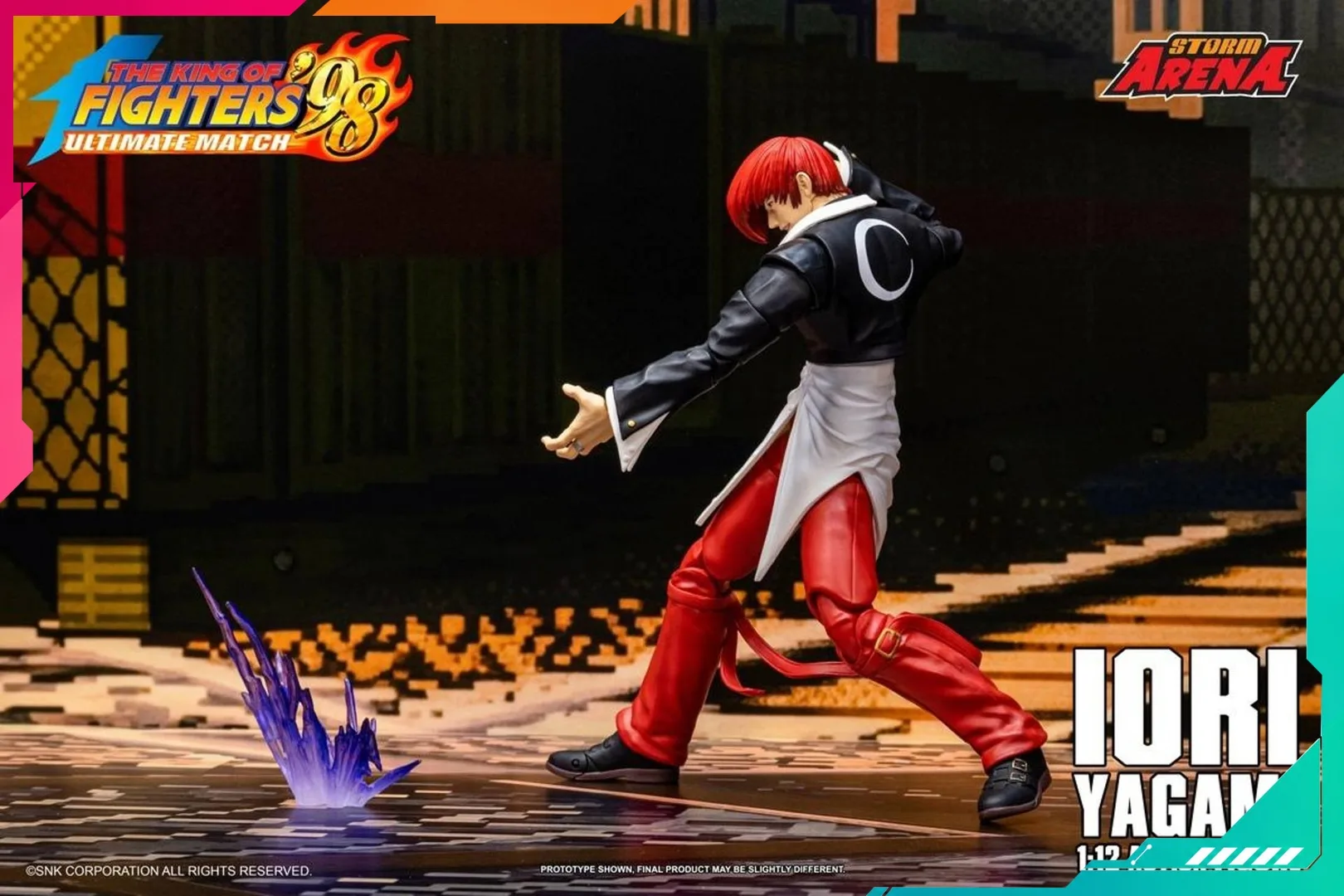 Storm Collectibles Storm Arena KFSA04 1/12th scale King of Fighter 98"UM - Iori Yagami Action Figure - Image 11