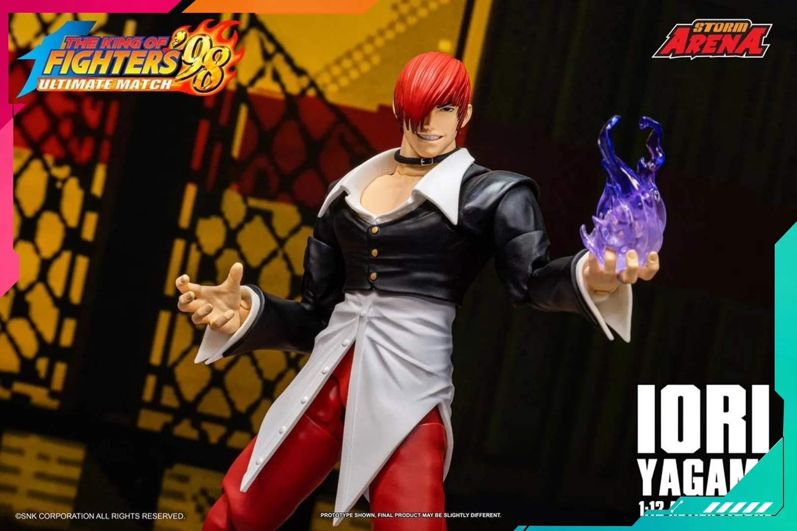 Storm Collectibles Storm Arena KFSA04 1/12th scale King of Fighter 98"UM - Iori Yagami Action Figure - Image 12