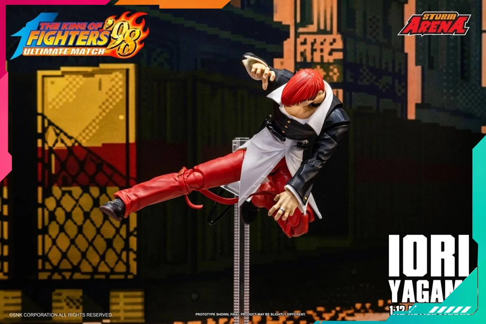 Storm Collectibles Storm Arena KFSA04 1/12th scale King of Fighter 98"UM - Iori Yagami Action Figure - Image 14