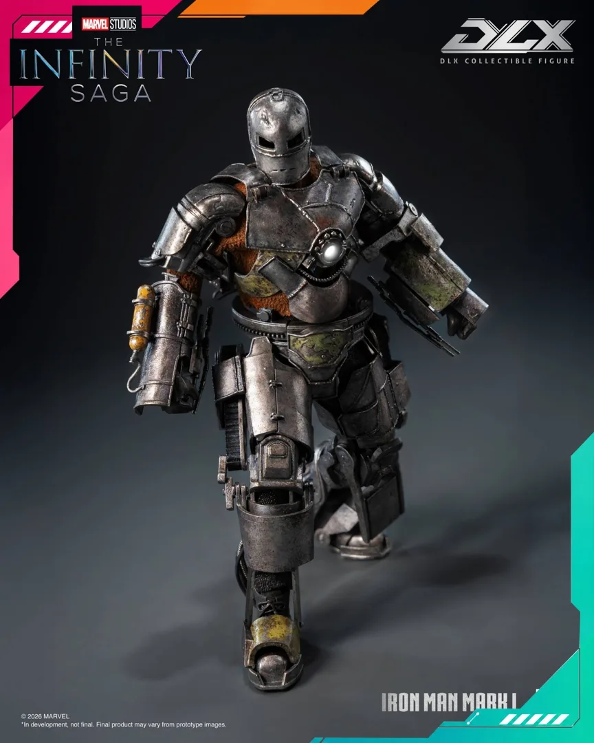 ThreeZero 3Z03200W0 Marvel Studios: The Infinity Saga DLX Iron Man Mark 1 - Image 5