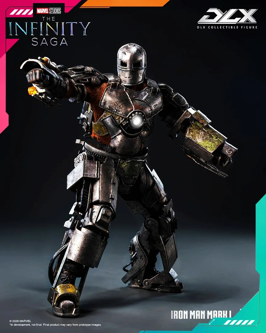 ThreeZero 3Z03200W0 Marvel Studios: The Infinity Saga DLX Iron Man Mark 1 - Image 7