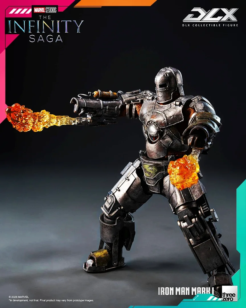 ThreeZero 3Z03200W0 Marvel Studios: The Infinity Saga DLX Iron Man Mark 1 - Image 10