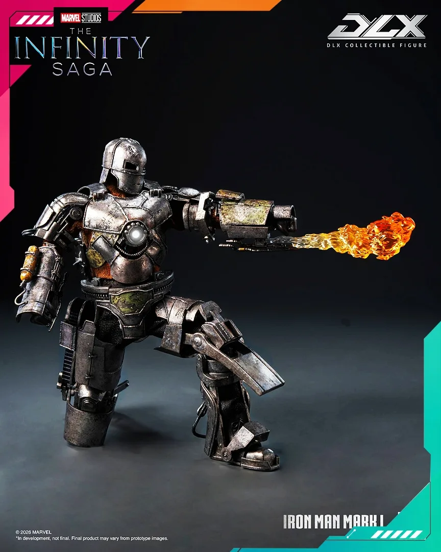 ThreeZero 3Z03200W0 Marvel Studios: The Infinity Saga DLX Iron Man Mark 1 - Image 11