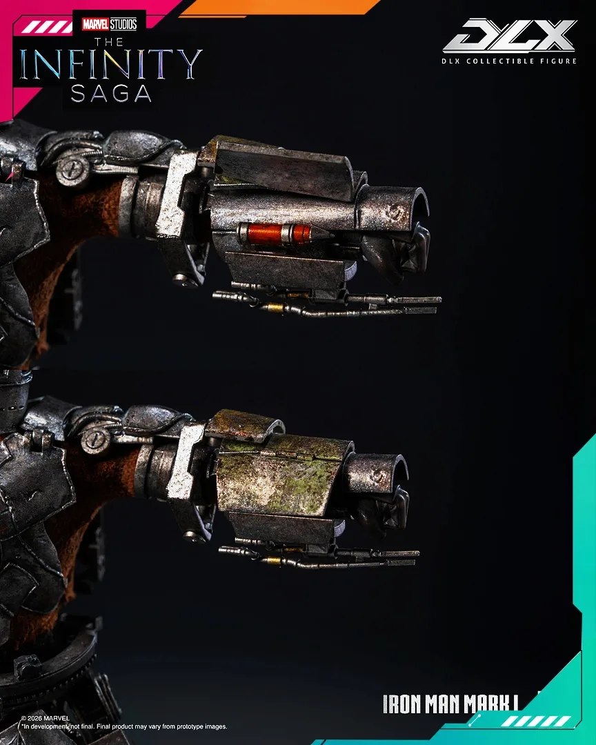 ThreeZero 3Z03200W0 Marvel Studios: The Infinity Saga DLX Iron Man Mark 1 - Image 12